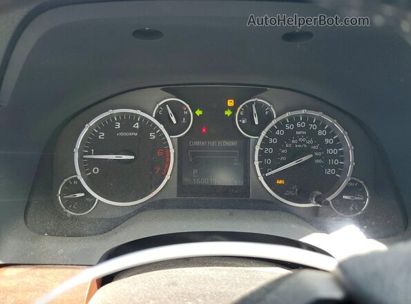 5TFBW5F11GX573365 2016 TOYOTA TUNDRA Gray Instrument cluster view