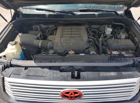 5TFBW5F11GX573365 2016 TOYOTA TUNDRA Gray Rear interior view