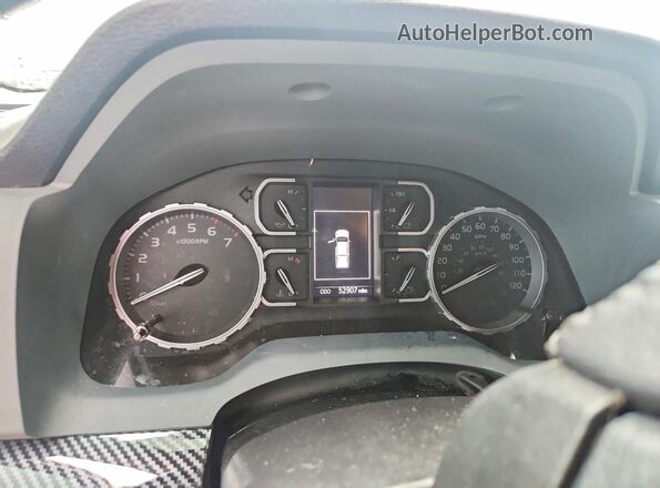 5TFBY5F10KX870050 2019 TOYOTA TUNDRA Charcoal Instrument cluster view
