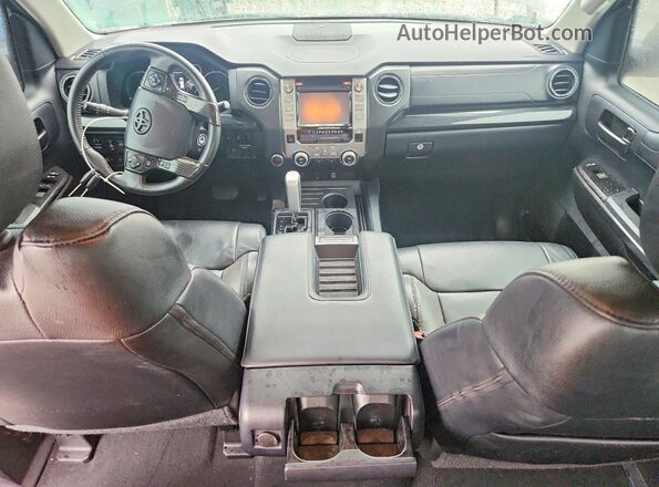 5TFBY5F10KX870050 2019 TOYOTA TUNDRA Charcoal Dashboard view