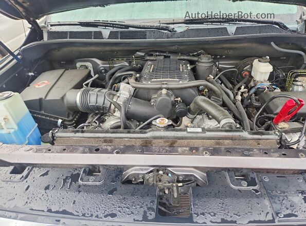 5TFBY5F10KX870050 2019 TOYOTA TUNDRA Charcoal Rear interior view