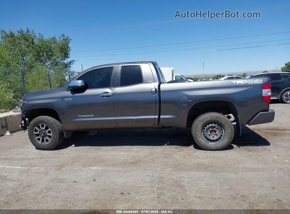 5TFBY5F16KX855102 2019 TOYOTA TUNDRA Серый Вид задней части салона