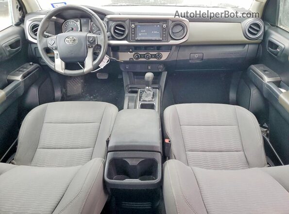 5TFBZ5DN2HX002854 2017 TOYOTA TACOMA White Widok deski rozdzielczej