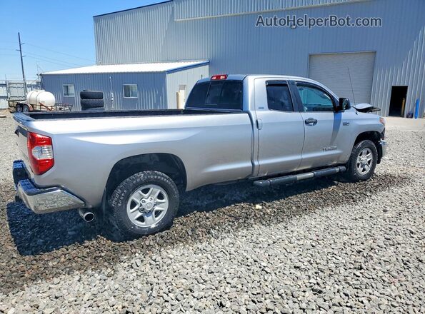 5TFCY5F13JX022554 2018 TOYOTA TUNDRA Silver Trasero derecho