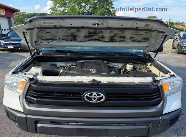 5TFCY5F14HX021388 2017 TOYOTA TUNDRA White Vista del cuadro de instrumentos