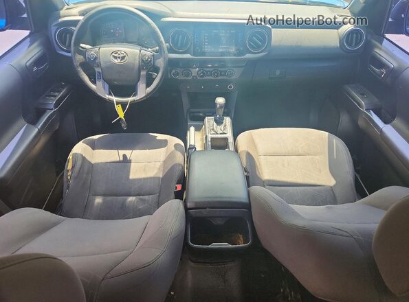 5TFCZ5AN0HX100564 2017 TOYOTA TACOMA Blue Vista del salpicadero