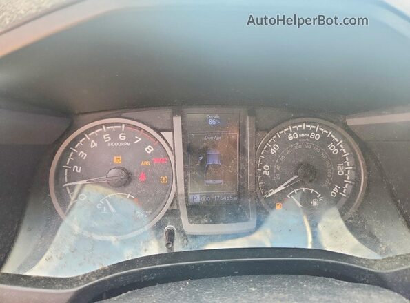 5TFCZ5AN0HX100564 2017 TOYOTA TACOMA Blue Vista del cuadro de instrumentos
