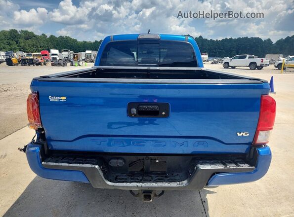 5TFCZ5AN0HX100564 2017 TOYOTA TACOMA Blue Vista trasera