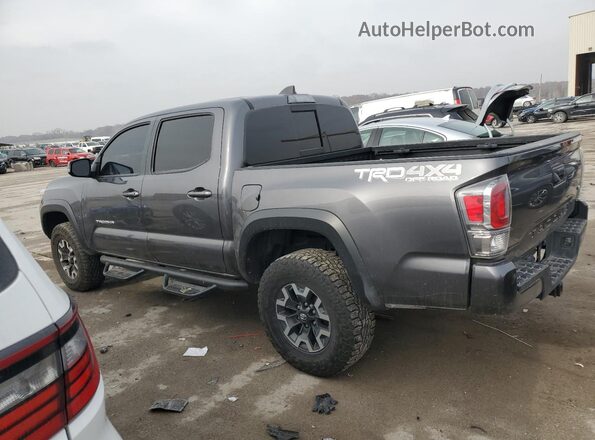 5TFCZ5AN0MX255190 2021 TOYOTA TACOMA Gray Հետևի ձախ