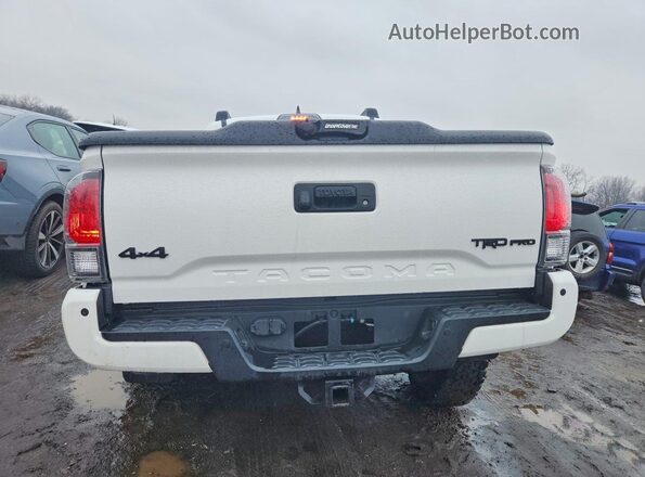 5TFCZ5AN1KX189018 2019 TOYOTA TACOMA White Հետևի տեսք