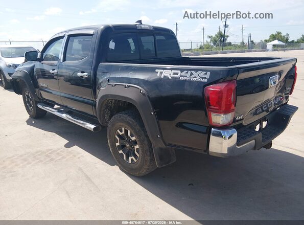5TFCZ5AN2GX016048 2016 TOYOTA TACOMA Черный Задняя левая четверть