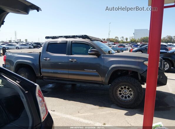 5TFCZ5AN2GX023243 2016 TOYOTA TACOMA Gray Սալոնի 360 աստիճան տեսք
