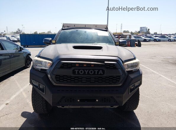 5TFCZ5AN2GX023243 2016 TOYOTA TACOMA Gray Սալոնի հետևի տեսք