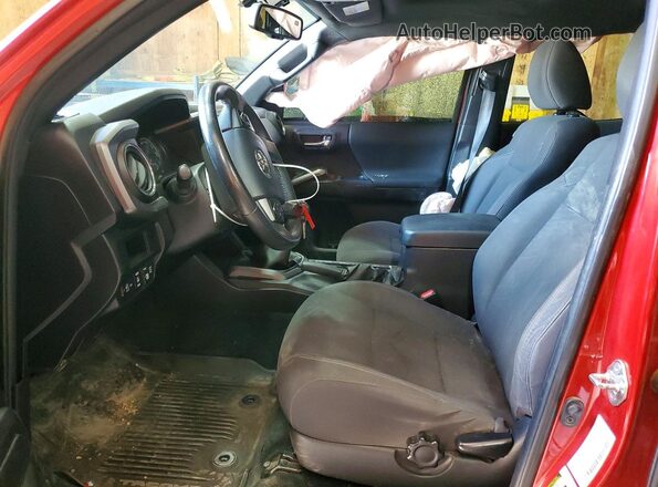 5TFCZ5AN2HX068670 2017 TOYOTA TACOMA Red Սալոնի դիմացի տեսք