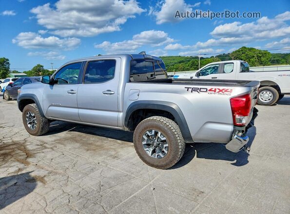 5TFCZ5AN2HX089907 2017 TOYOTA TACOMA Silver Trasero izquierdo