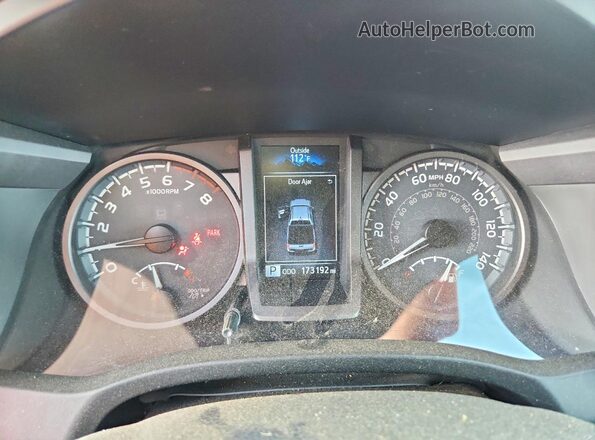 5TFCZ5AN2HX089907 2017 TOYOTA TACOMA Silver Vista del cuadro de instrumentos