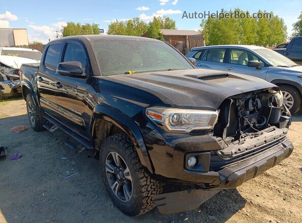 5TFCZ5AN2JX159685 2018 TOYOTA TACOMA Black Front right