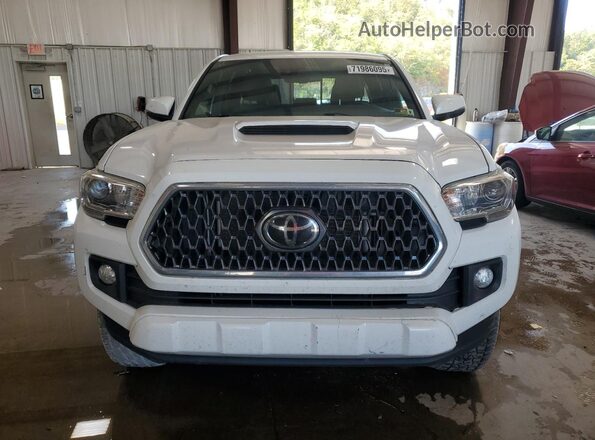 5TFCZ5AN2KX182305 2019 TOYOTA TACOMA White Դիմացի տեսք