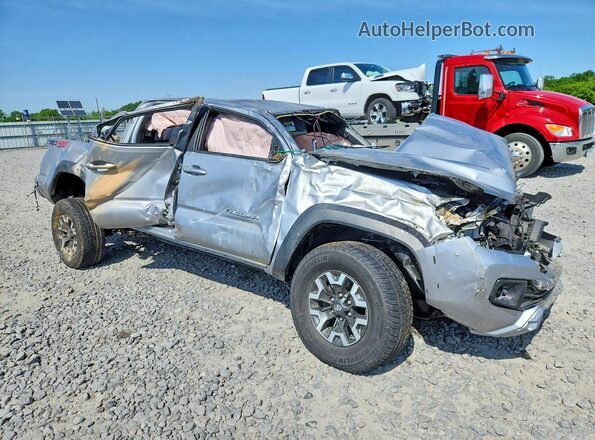 5TFCZ5AN2KX190212 2019 TOYOTA TACOMA Серебряный Передняя правая четверть