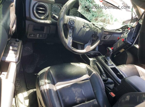 5TFCZ5AN2KX207929 2019 TOYOTA TACOMA Black Widok deski rozdzielczej