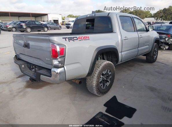5TFCZ5AN2MX250122 2021 TOYOTA TACOMA Gray Задня права чверть