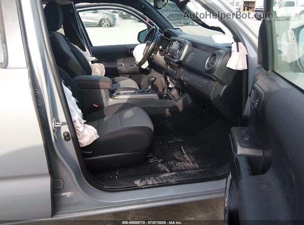 5TFCZ5AN2MX250122 2021 TOYOTA TACOMA Gray Вид салону спереду