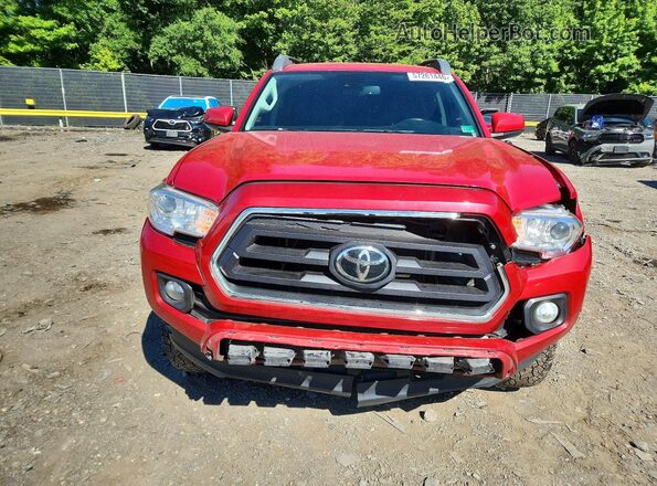 5TFCZ5AN2MX279488 2021 TOYOTA TACOMA Red Front view