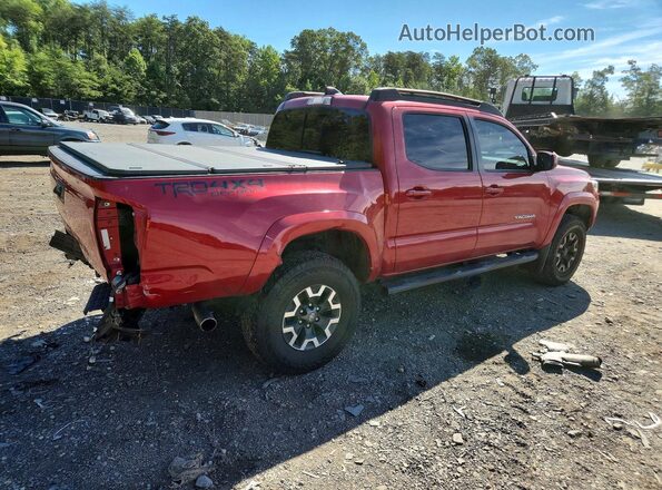 5TFCZ5AN2MX279488 2021 TOYOTA TACOMA Red Rear right