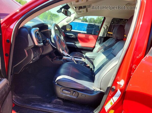 5TFCZ5AN2MX279488 2021 TOYOTA TACOMA Red Front interior view