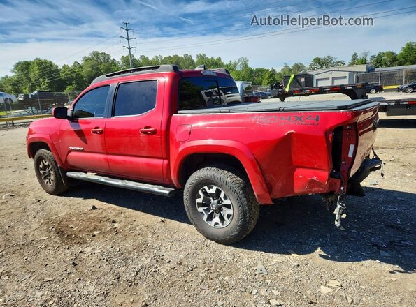 5TFCZ5AN2MX279488 2021 TOYOTA TACOMA Red Rear left