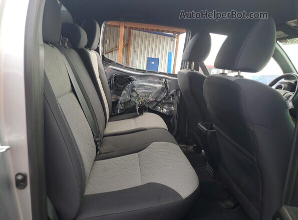 5TFCZ5AN2MX281483 2021 TOYOTA TACOMA Silver Rear seats view