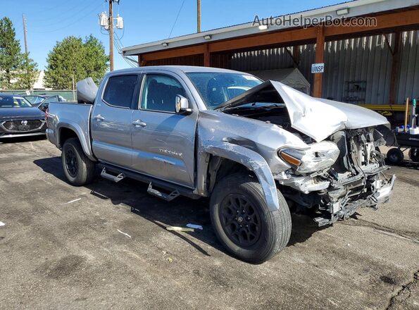 5TFCZ5AN2MX282925 2021 TOYOTA TACOMA Silver Delantero derecho