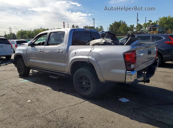 5TFCZ5AN2MX282925 2021 TOYOTA TACOMA Silver Trasero izquierdo