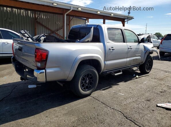 5TFCZ5AN2MX282925 2021 TOYOTA TACOMA Silver Trasero derecho