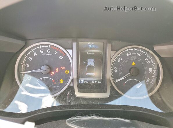 5TFCZ5AN2MX282925 2021 TOYOTA TACOMA Silver Vista del cuadro de instrumentos