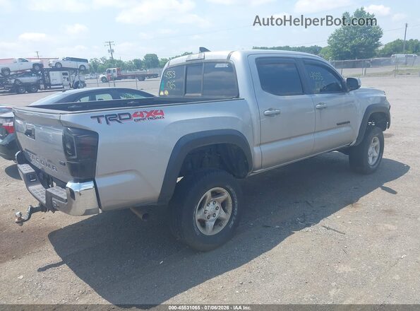 5TFCZ5AN3GX034882 2016 TOYOTA TACOMA Silver Задня права чверть
