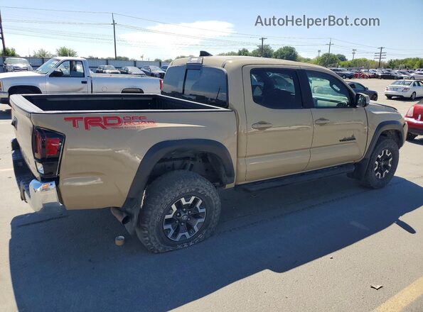 5TFCZ5AN3HX074686 2017 TOYOTA TACOMA Tan უკანა მარჯვენა