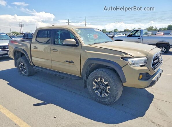 5TFCZ5AN3HX074686 2017 TOYOTA TACOMA Tan წინა მარჯვენა