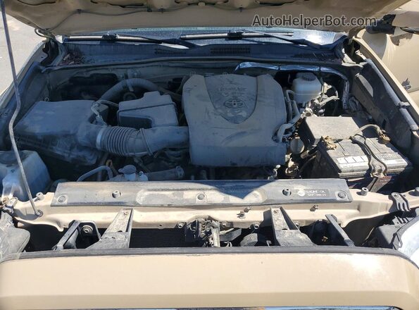 5TFCZ5AN3HX074686 2017 TOYOTA TACOMA Tan უკანა სალონის ხედი