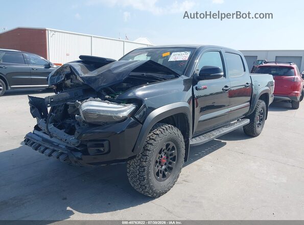 5TFCZ5AN3KX188338 2019 TOYOTA TACOMA Black Vista tres cuartos delantera izquierda