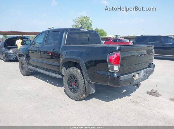 5TFCZ5AN3KX188338 2019 TOYOTA TACOMA Black Trasero izquierdo