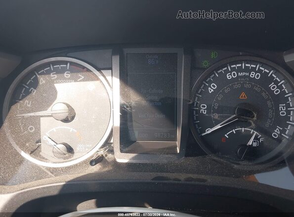 5TFCZ5AN3KX188338 2019 TOYOTA TACOMA Black Vista de los asientos traseros