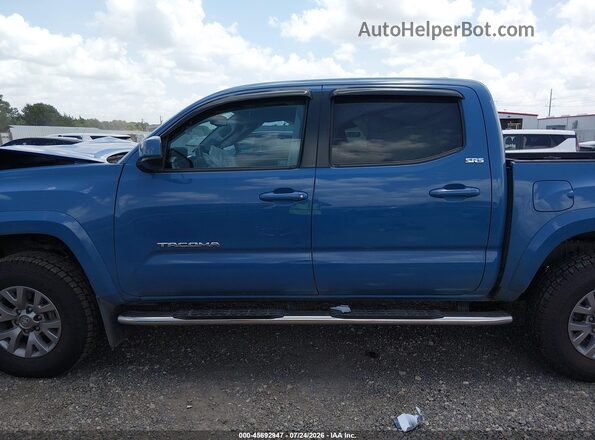 5TFCZ5AN3KX201167 2019 TOYOTA TACOMA Blue 