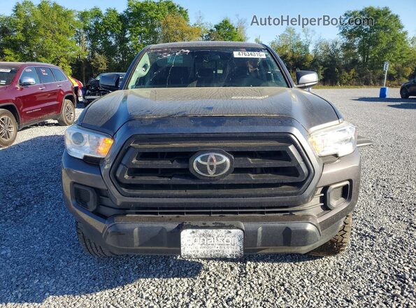 5TFCZ5AN3MX257967 2021 TOYOTA TACOMA Charcoal წინა ხედი