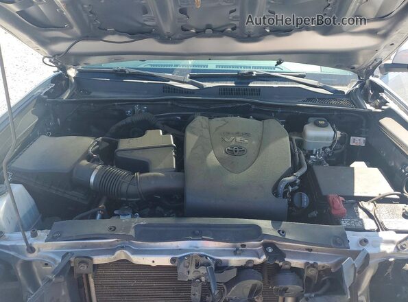 5TFCZ5AN3MX268385 2021 TOYOTA TACOMA Silver Rear interior view