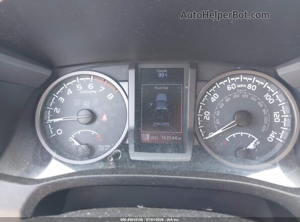 5TFCZ5AN4GX018285 2016 TOYOTA TACOMA Gray უკანა სავარძლების ხედი