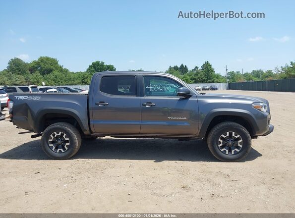 5TFCZ5AN4GX018285 2016 TOYOTA TACOMA Gray უკანა სალონის ხედი