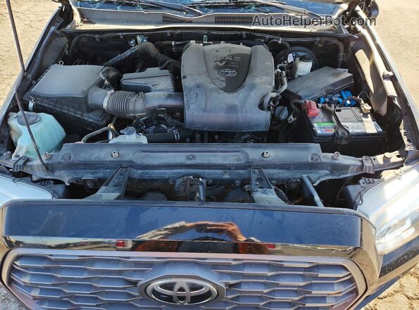 5TFCZ5AN4LX237709 2020 TOYOTA TACOMA Black Սալոնի հետևի տեսք