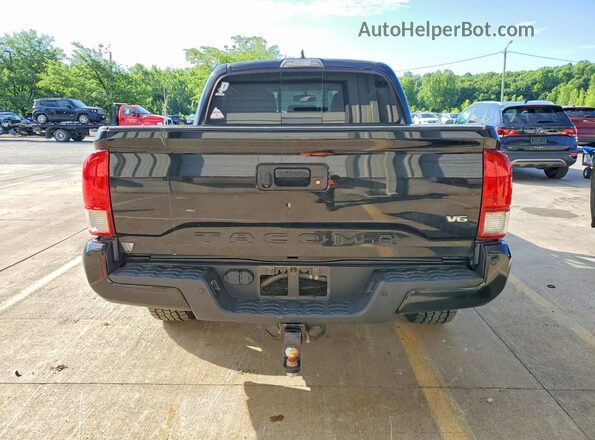 5TFCZ5AN6HX119331 2017 TOYOTA TACOMA Black Rear view