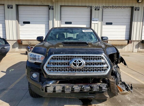 5TFCZ5AN6HX119331 2017 TOYOTA TACOMA Black Front view